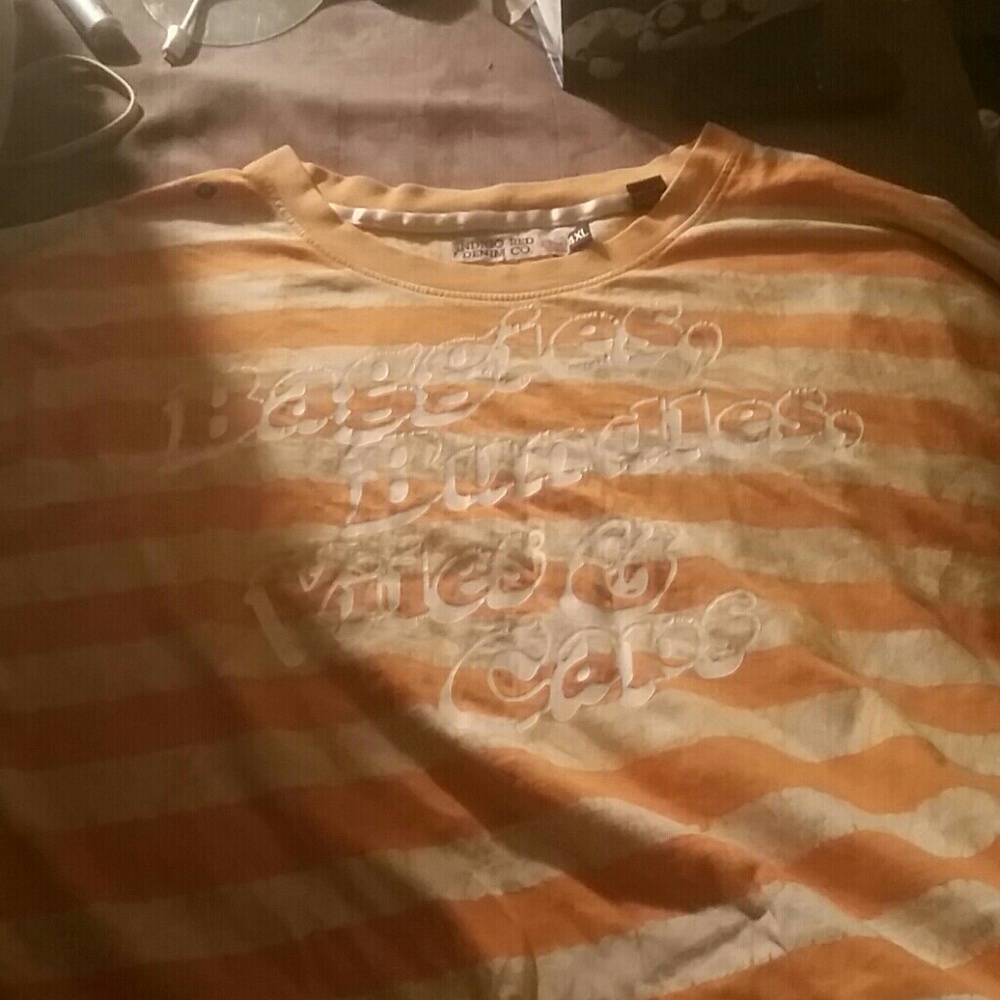 Indigo red denim co. Shirt 4xl